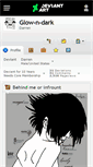 Mobile Screenshot of glow-n-dark.deviantart.com