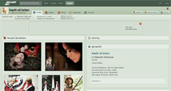 Desktop Screenshot of kaelir-of-lorien.deviantart.com
