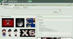 Desktop Screenshot of dcx666.deviantart.com