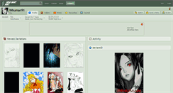 Desktop Screenshot of inhuman91.deviantart.com