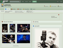 Tablet Screenshot of grablesky.deviantart.com