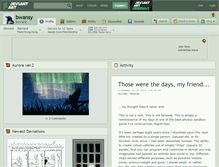 Tablet Screenshot of bwansy.deviantart.com