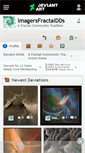 Mobile Screenshot of imagersfractaldds.deviantart.com