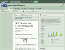 Tablet Screenshot of manga-makers-readers.deviantart.com