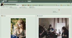 Desktop Screenshot of hannahsemptyspaces.deviantart.com