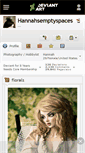 Mobile Screenshot of hannahsemptyspaces.deviantart.com