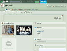 Tablet Screenshot of anagrama2.deviantart.com