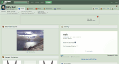 Desktop Screenshot of d4rkr4ver.deviantart.com