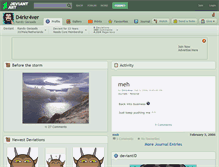 Tablet Screenshot of d4rkr4ver.deviantart.com