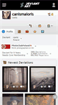 Mobile Screenshot of canismaioris.deviantart.com