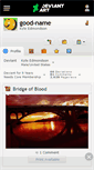 Mobile Screenshot of good-name.deviantart.com