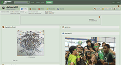 Desktop Screenshot of darkaura019.deviantart.com