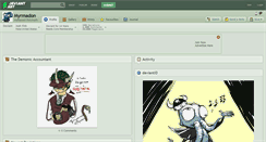 Desktop Screenshot of myrmadon.deviantart.com