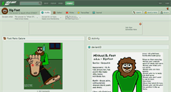 Desktop Screenshot of big-foot.deviantart.com