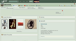 Desktop Screenshot of lost-in-twos.deviantart.com