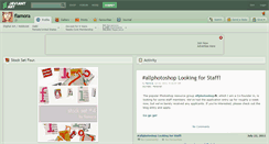 Desktop Screenshot of flamora.deviantart.com