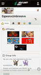 Mobile Screenshot of espeonxumbreon.deviantart.com