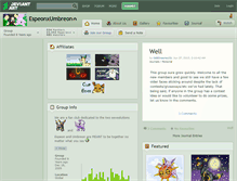 Tablet Screenshot of espeonxumbreon.deviantart.com