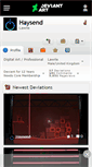 Mobile Screenshot of haysend.deviantart.com