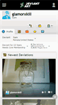 Mobile Screenshot of glamorxkill.deviantart.com