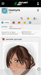 Mobile Screenshot of ceomyris.deviantart.com