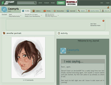 Tablet Screenshot of ceomyris.deviantart.com