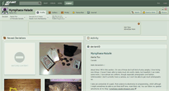 Desktop Screenshot of nymphaea-naiade.deviantart.com