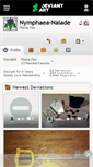 Mobile Screenshot of nymphaea-naiade.deviantart.com