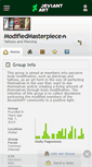 Mobile Screenshot of modifiedmasterpiece.deviantart.com