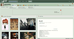 Desktop Screenshot of jasmineitor.deviantart.com