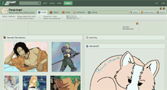 Desktop Screenshot of feral-inari.deviantart.com