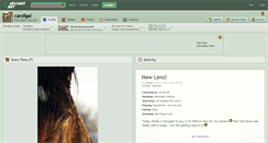 Desktop Screenshot of candigal.deviantart.com