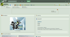 Desktop Screenshot of eplebun.deviantart.com