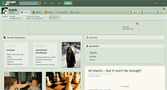 Desktop Screenshot of kulchi.deviantart.com