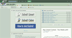 Desktop Screenshot of color-me-club.deviantart.com