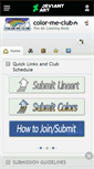 Mobile Screenshot of color-me-club.deviantart.com