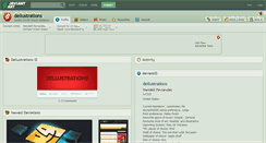 Desktop Screenshot of dellustrations.deviantart.com