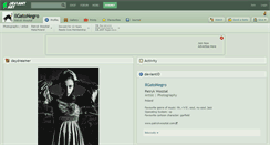 Desktop Screenshot of ilgatonegro.deviantart.com