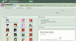 Desktop Screenshot of powerpunkgirls.deviantart.com