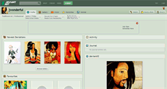 Desktop Screenshot of jwonderful.deviantart.com