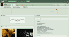 Desktop Screenshot of gothoir.deviantart.com