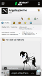 Mobile Screenshot of angelsupreme.deviantart.com