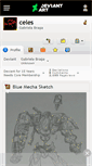 Mobile Screenshot of celes.deviantart.com