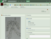 Tablet Screenshot of celes.deviantart.com