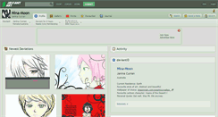Desktop Screenshot of nina-moon.deviantart.com