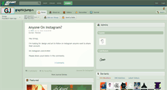 Desktop Screenshot of graphicjump.deviantart.com