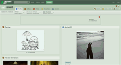 Desktop Screenshot of gnahz.deviantart.com