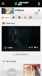 Mobile Screenshot of myoc.deviantart.com