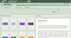 Desktop Screenshot of darth-synge.deviantart.com