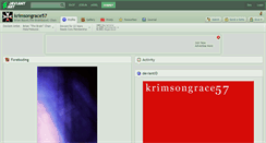 Desktop Screenshot of krimsongrace57.deviantart.com